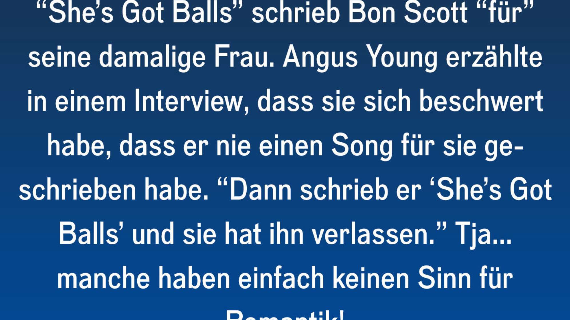Fun Facts über die Anfangsjahre von AC/DC!