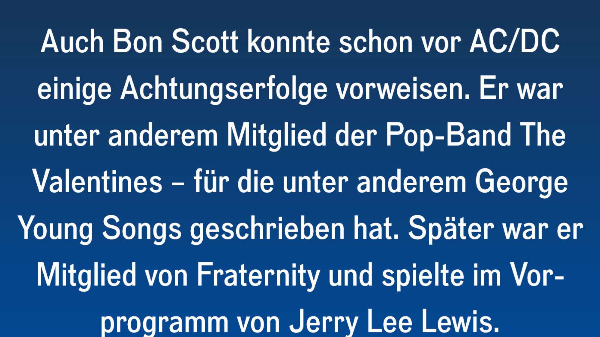 Fun Facts über die Anfangsjahre von AC/DC!