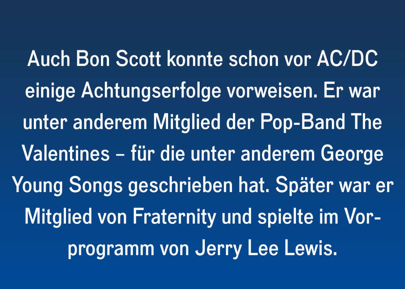 Fun Facts über die Anfangsjahre von AC/DC!