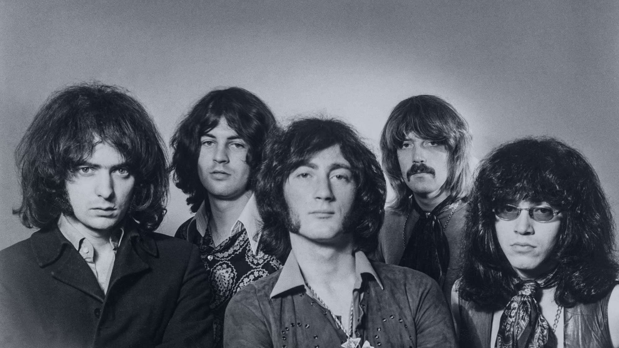 Ein Pressefoto der Band Deep Purple im Jahr 1973.