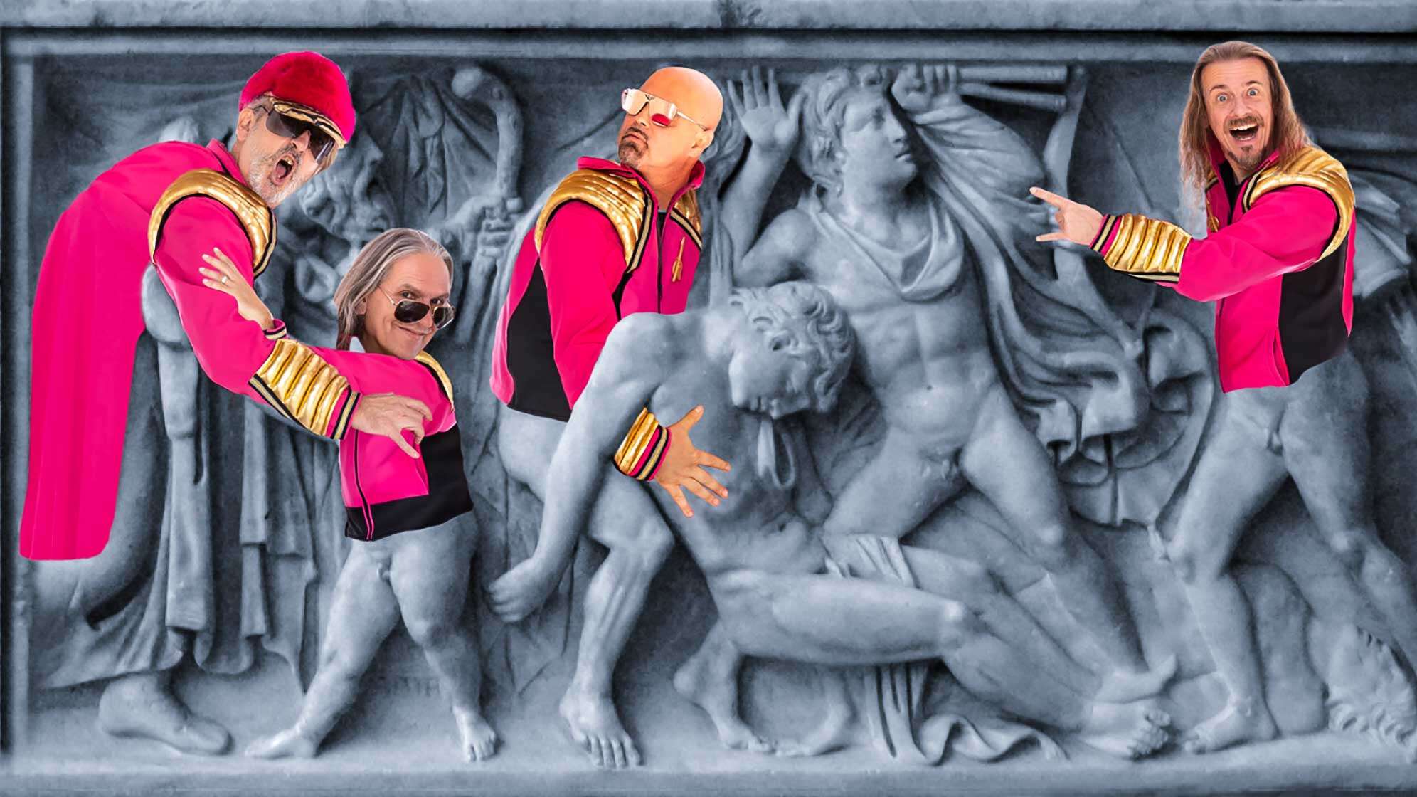 Das Pressefoto der Band J.B.O..