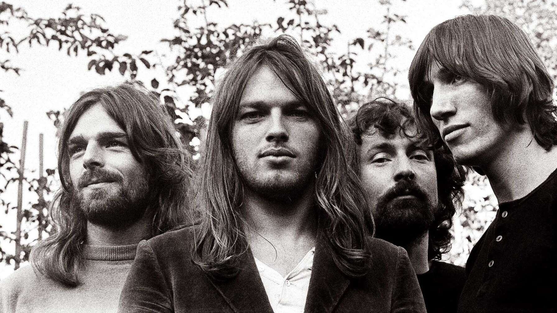 Ein Pressefoto der britischen Band Pink Floyd.