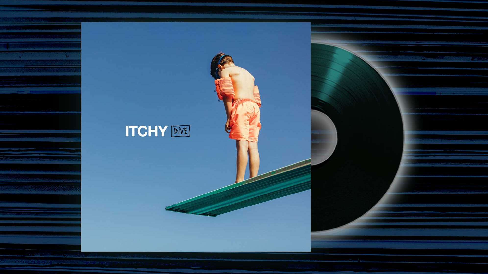 Das Album Cover von "Dive" der Band Itchy