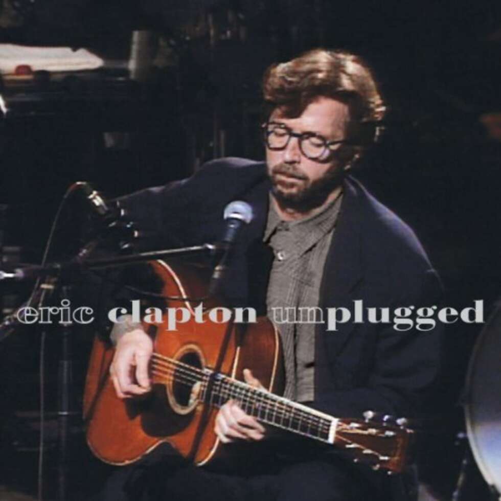 Eric Clapton spielt Gitarre