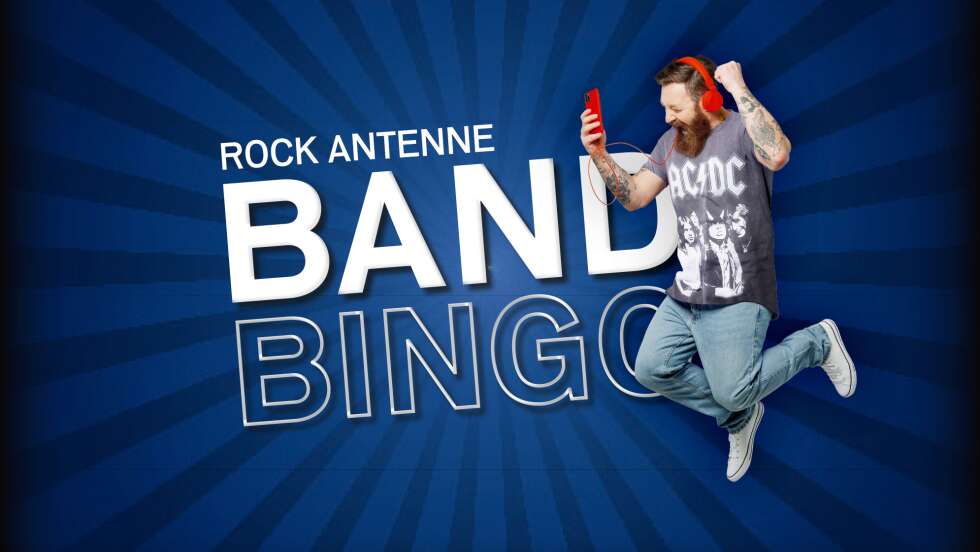 1.000 Euro fürs Radio hören: Das ROCK ANTENNE Band Bingo