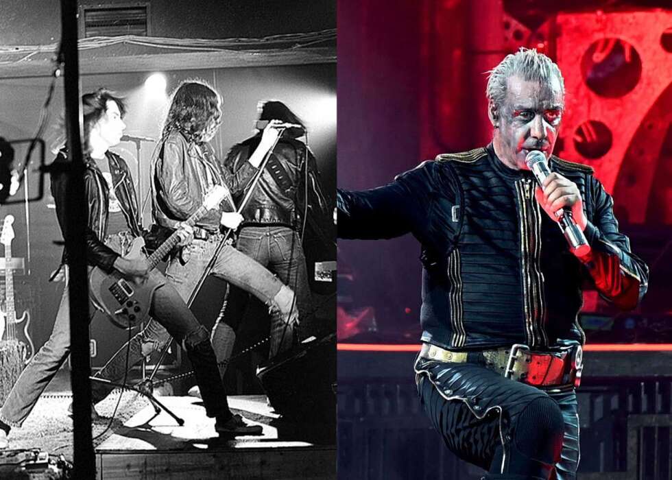 The Ramones und Till Lindemann von Rammstein