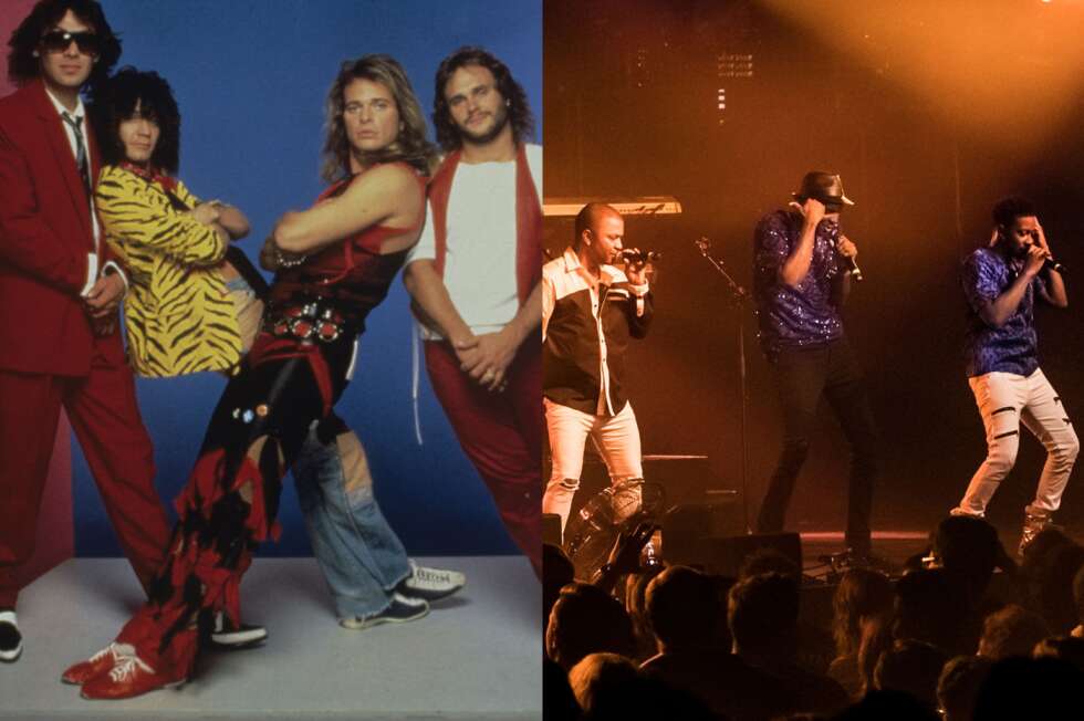 Van Halen und Kool and The Gang