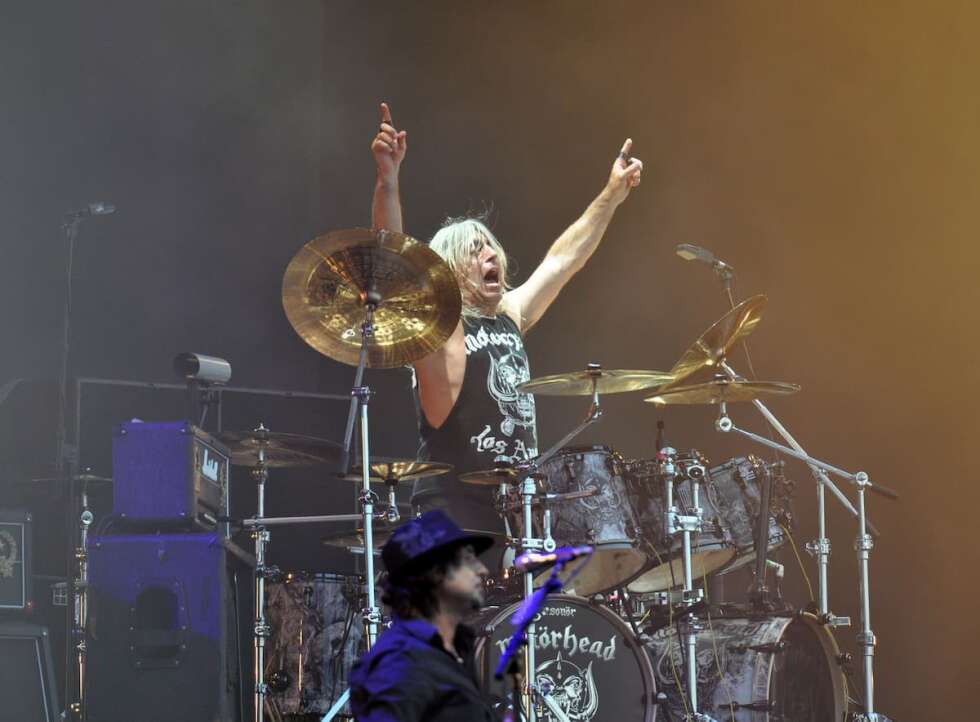 Mikkey Dee von Motörhead bei einem Konzert