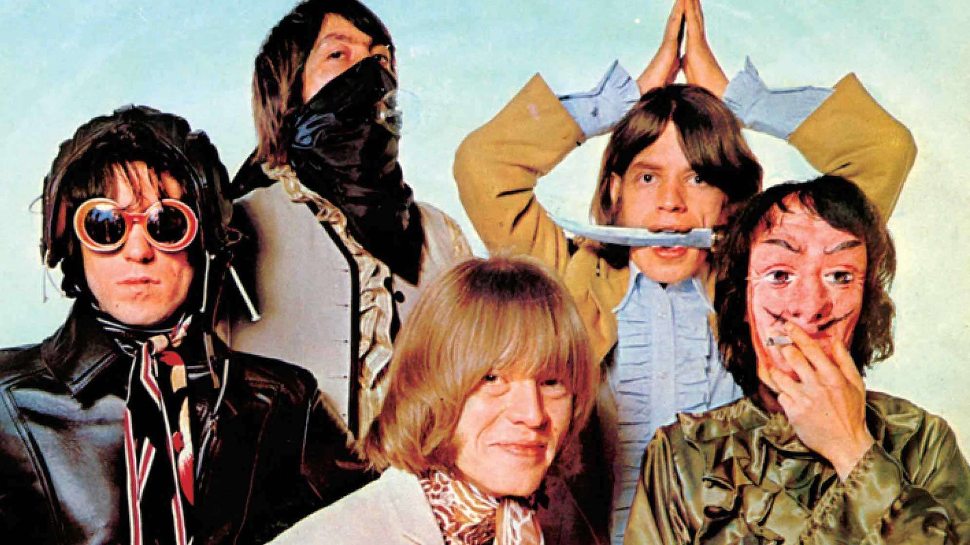 Ein altes Bandfoto der Rolling Stones.