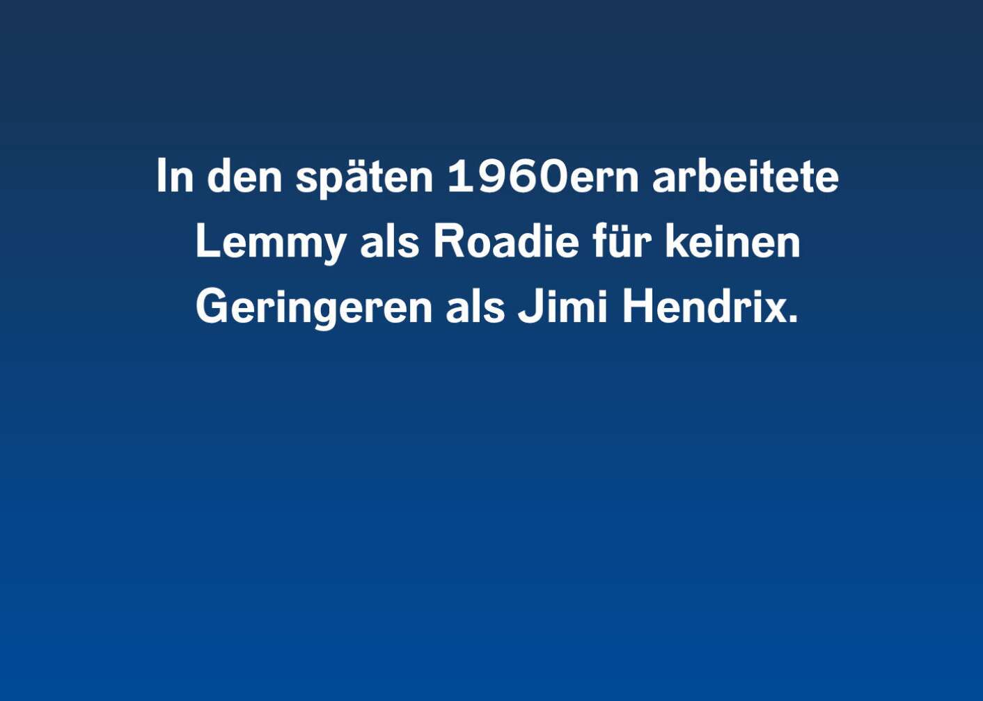 10 Fakten über Lemmy