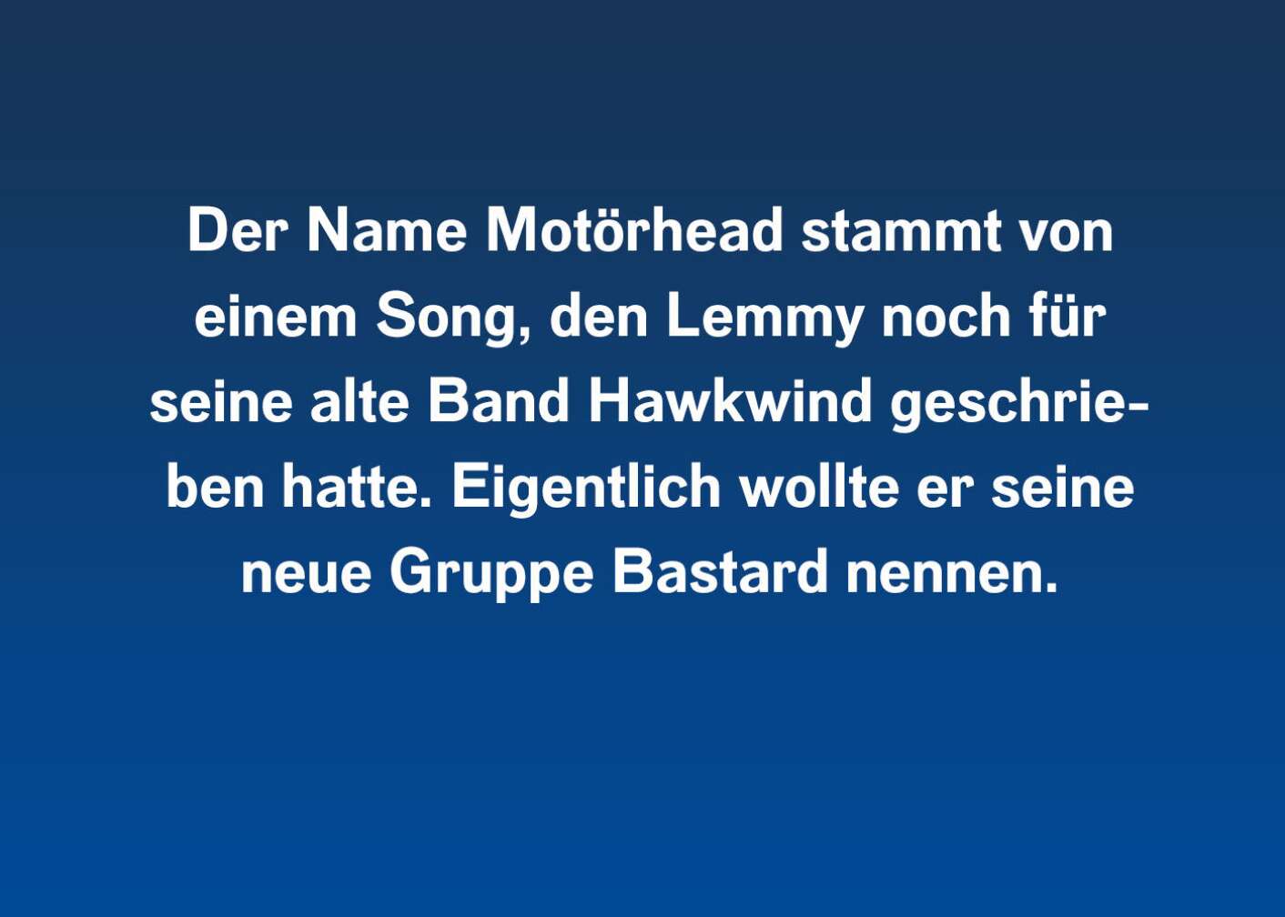 10 Fakten über Lemmy