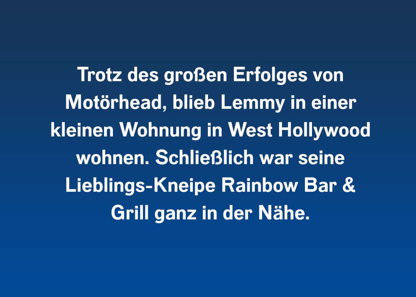 10 Fakten über Lemmy