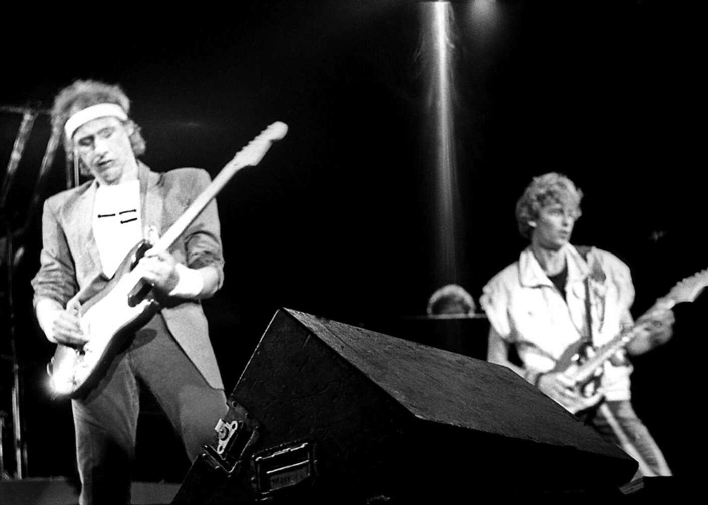Dire Straits bei einem Auftritt