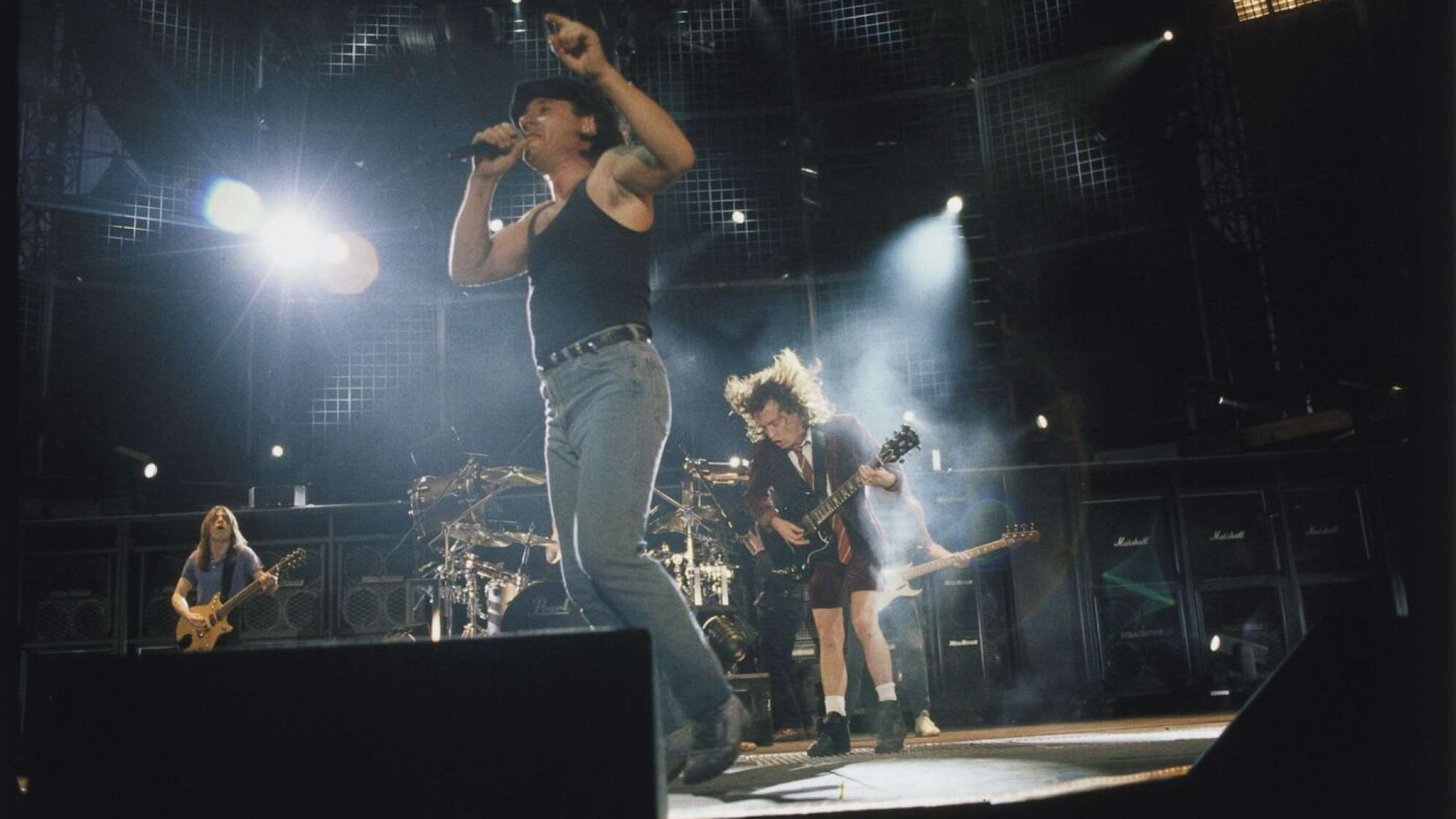 AC/DC bei einem Live-Auftritt