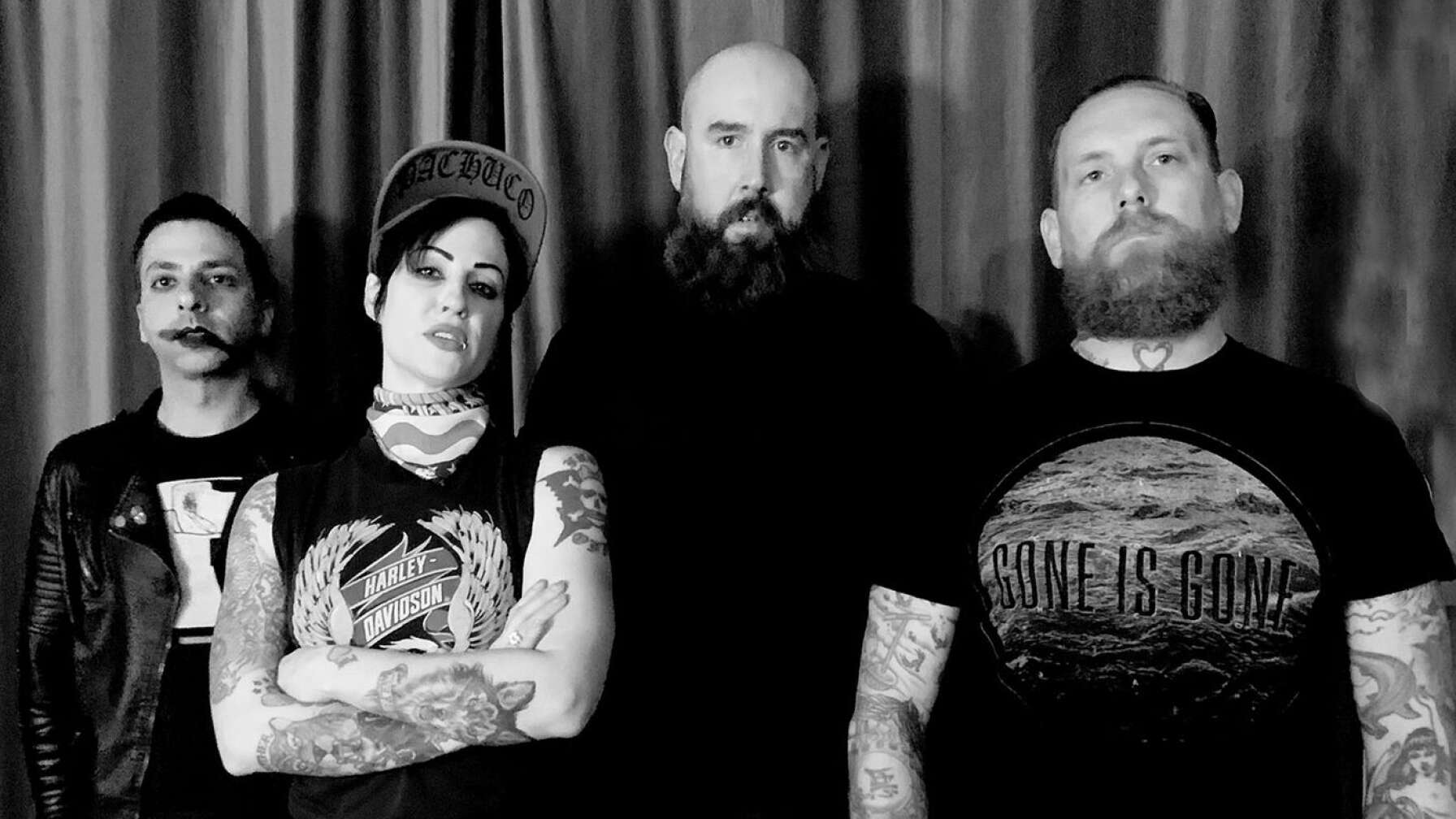 The Distillers Cover s/w dunkel