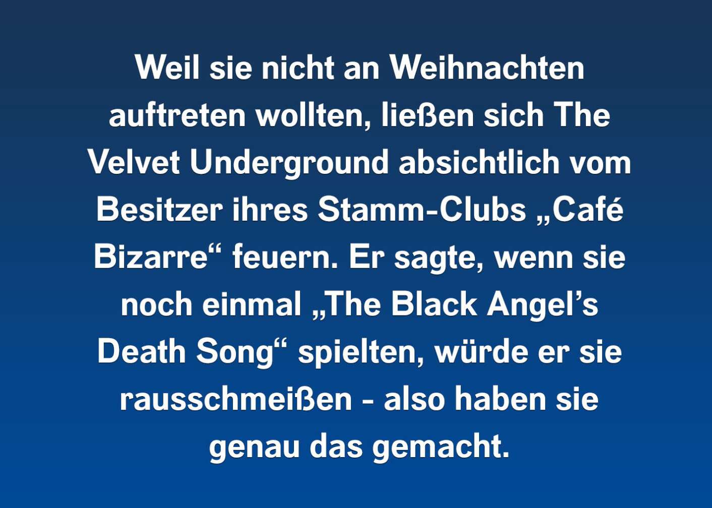 7 Fakten über Lou Reed