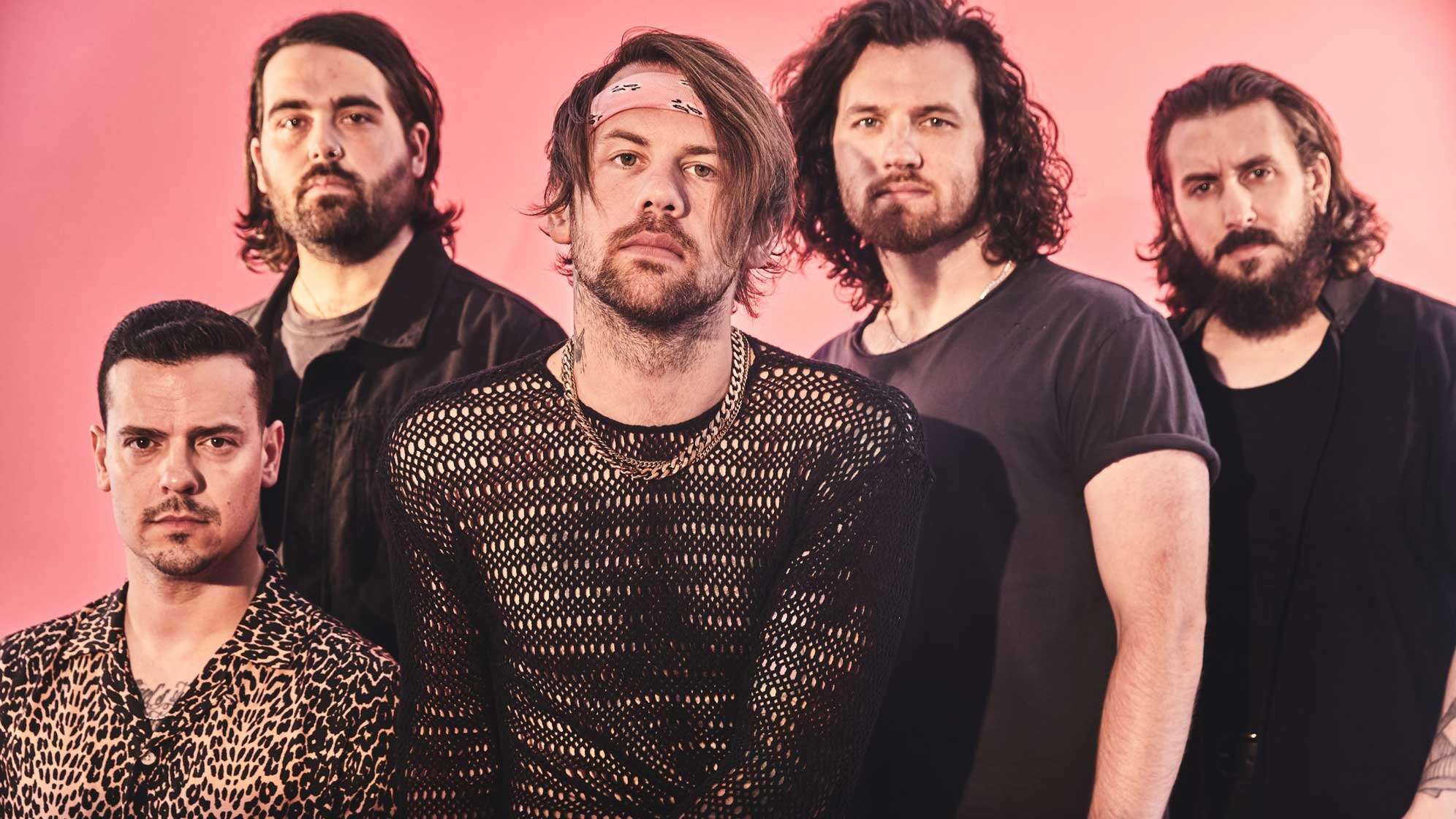 Offizielles Pressefoto der Band Beartooth aus dem Jahr 2023