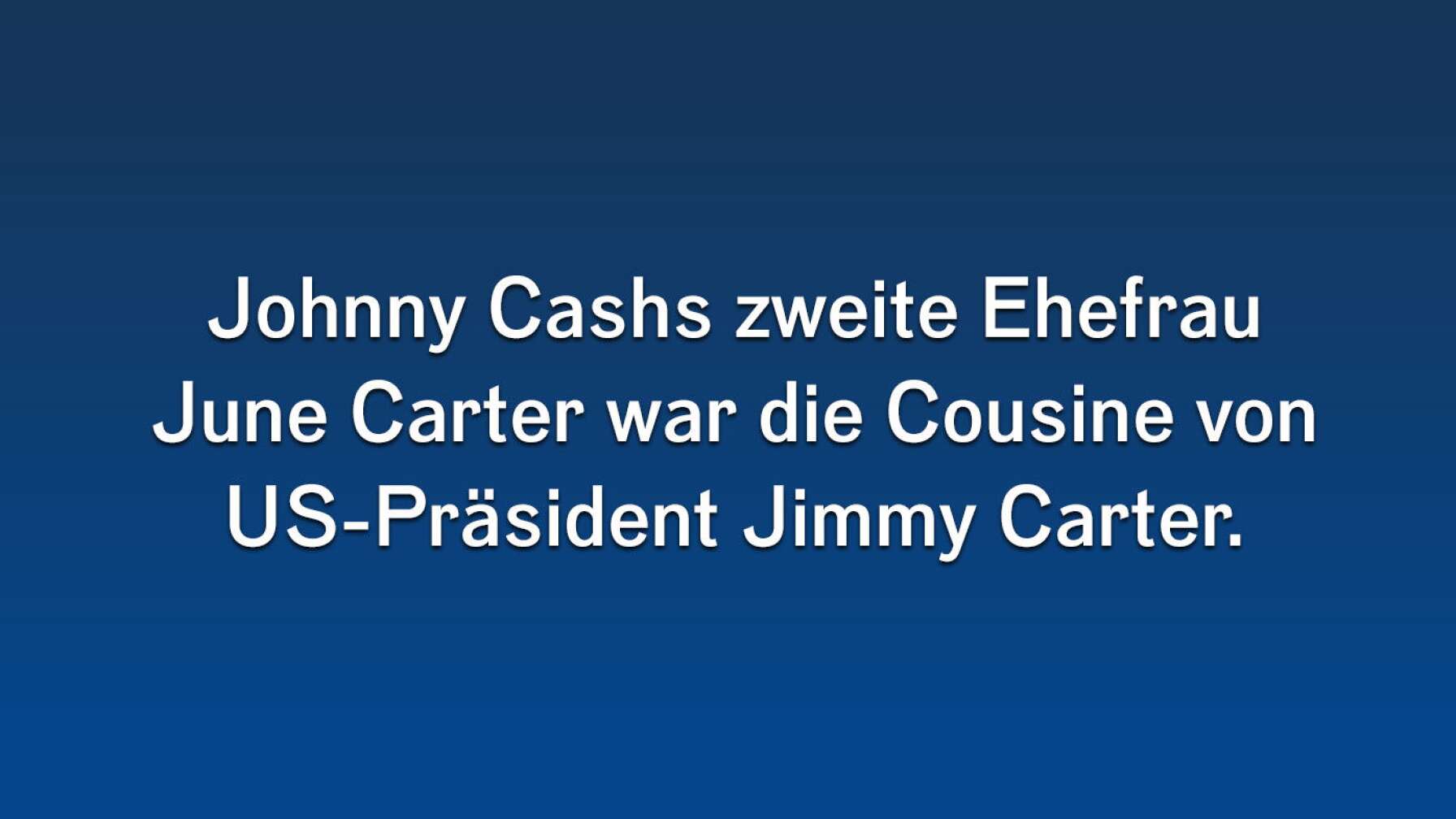 Fun Facts Johnny Cash #8