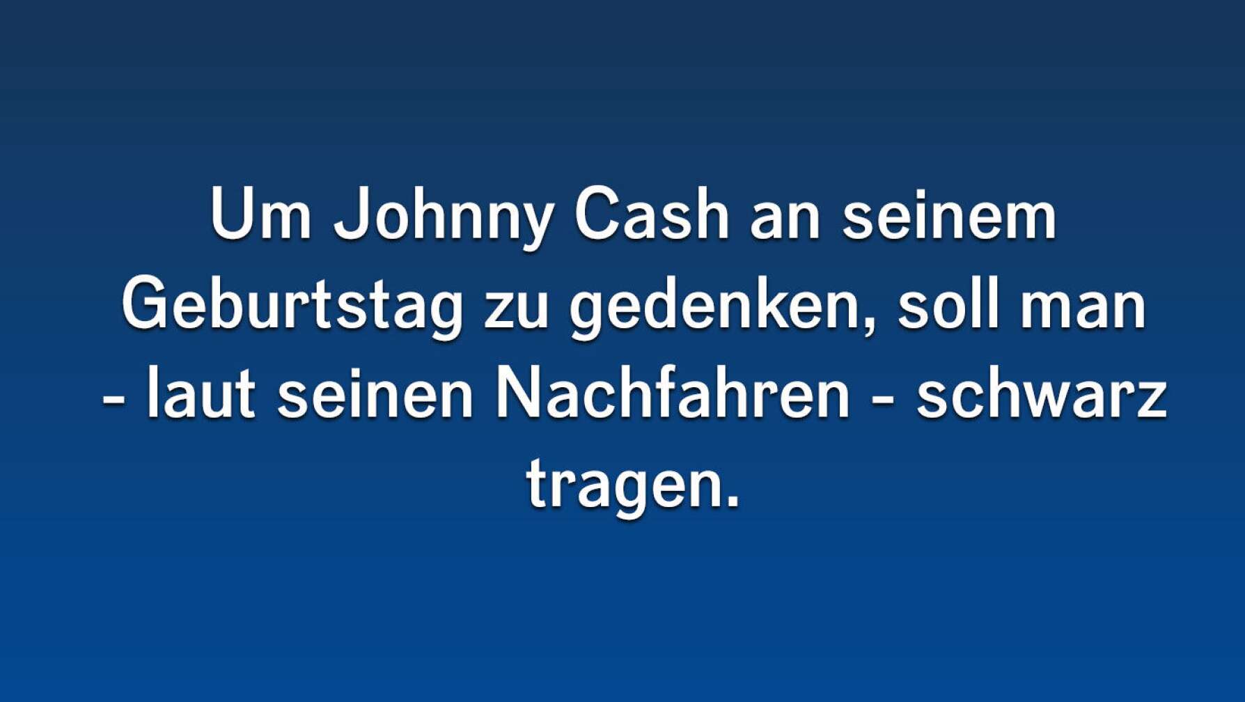 Fun Facts Johnny Cash #10