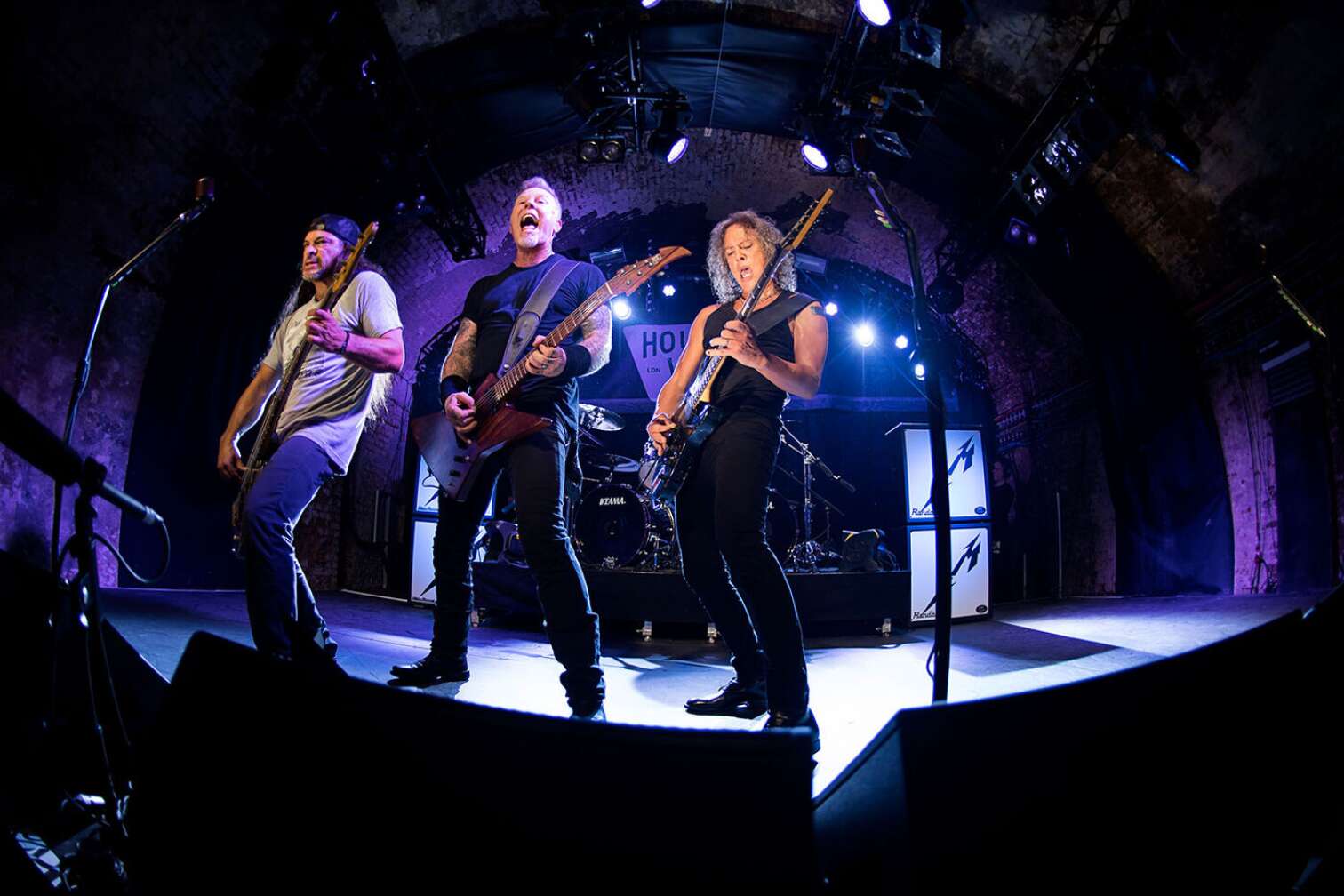 Metallica auf der Bühne