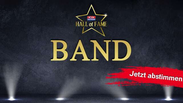 Die ROCK ANTENNE Hall of Fame: Jetzt abstimmen in der Kategorie "BAND"!