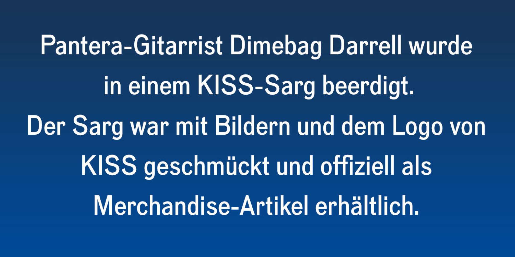 10 Fakten über KISS