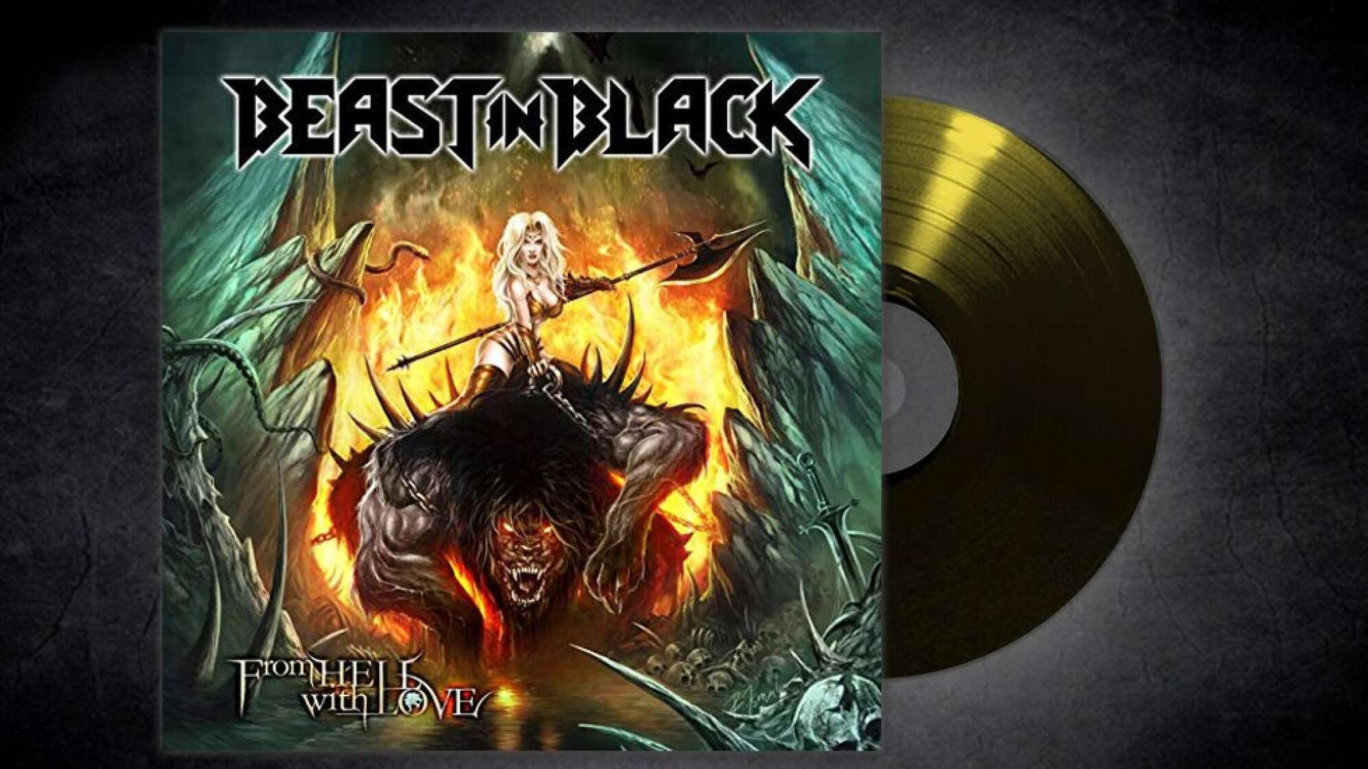 Album-Cover: Beast In Black - From Hell With Love