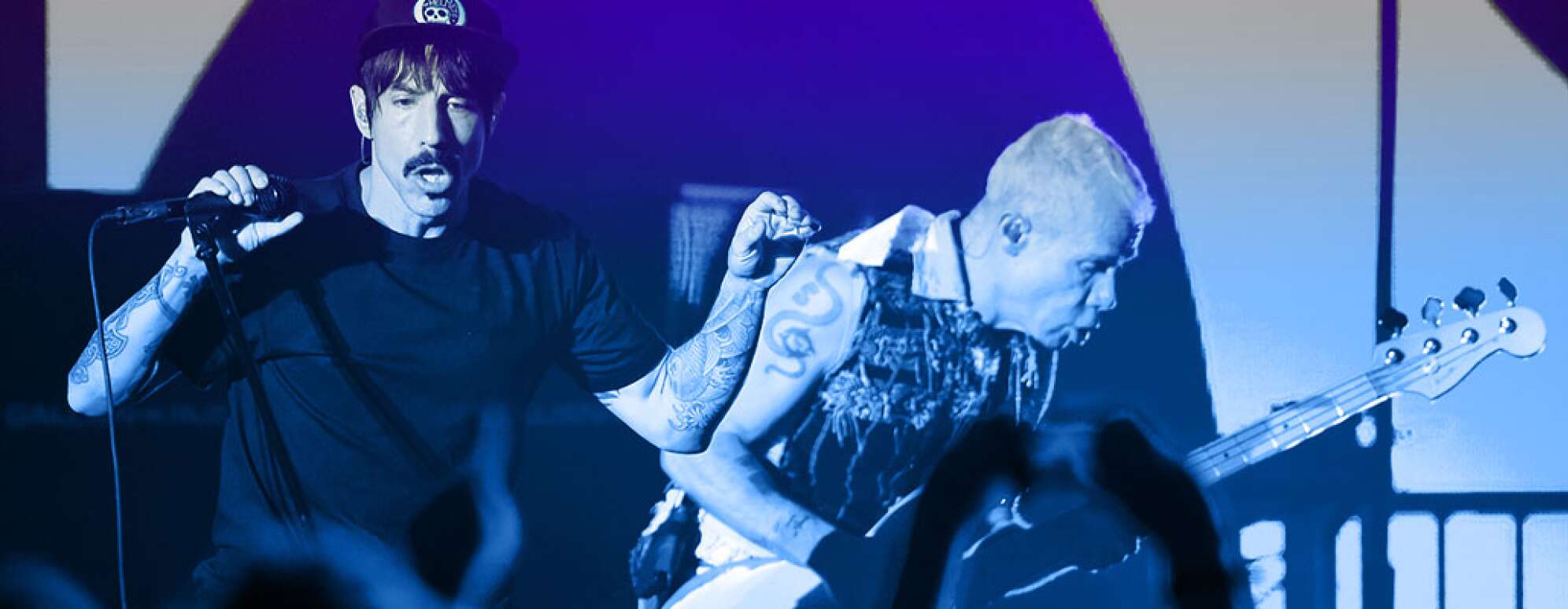 Red Hot Peppers auf einer Bühne