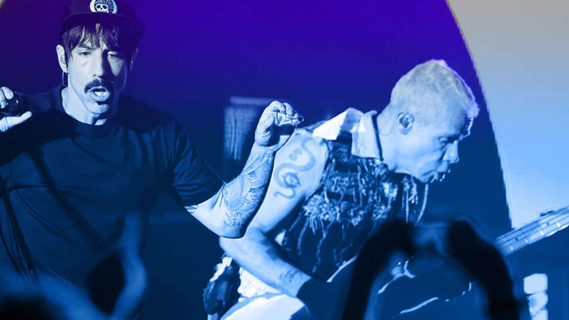 Red Hot Peppers auf einer Bühne