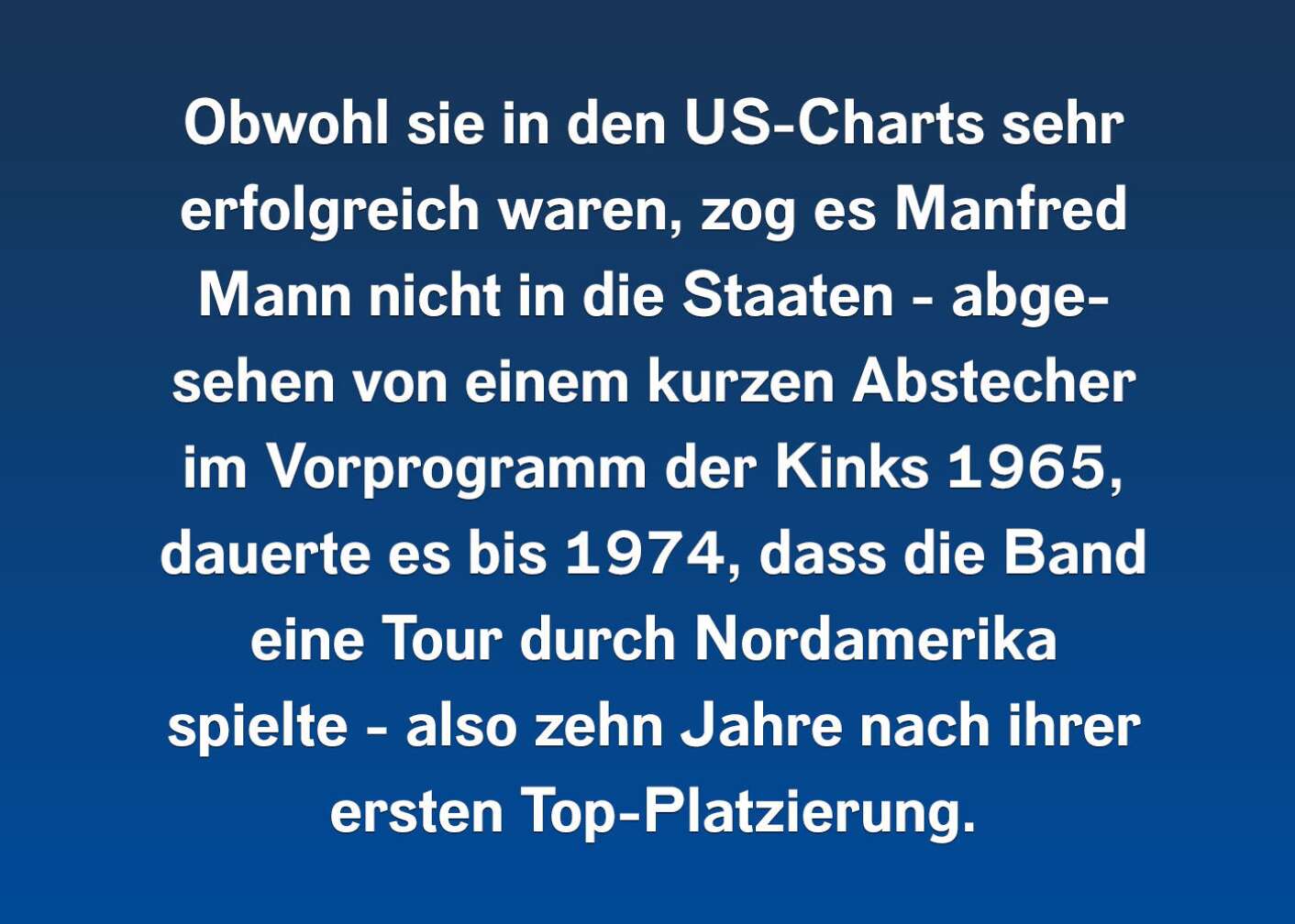 8 Fakten über Manfred Mann