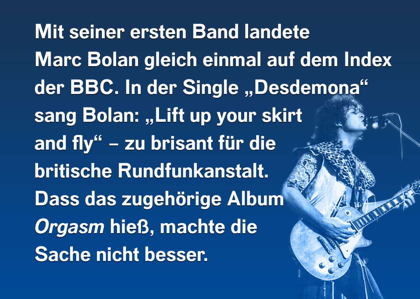 7 Fakten über Marc Bolan