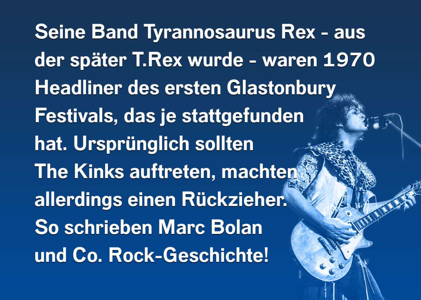 7 Fakten über Marc Bolan