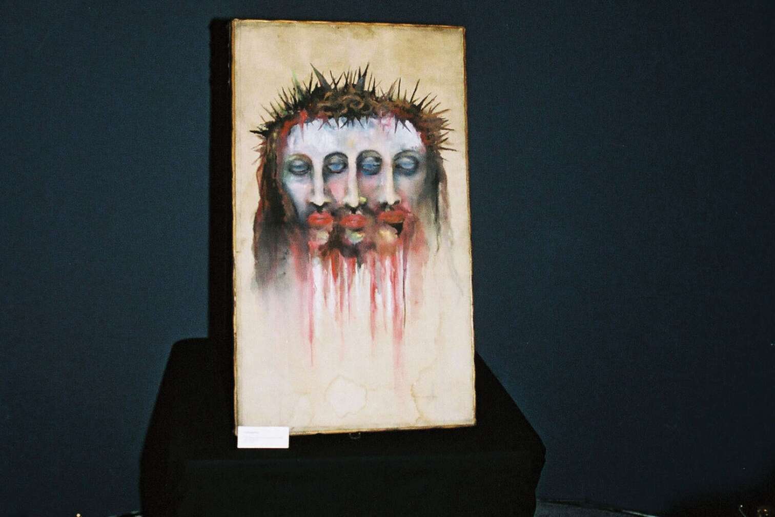 Satanistische Darstellung von Jesus