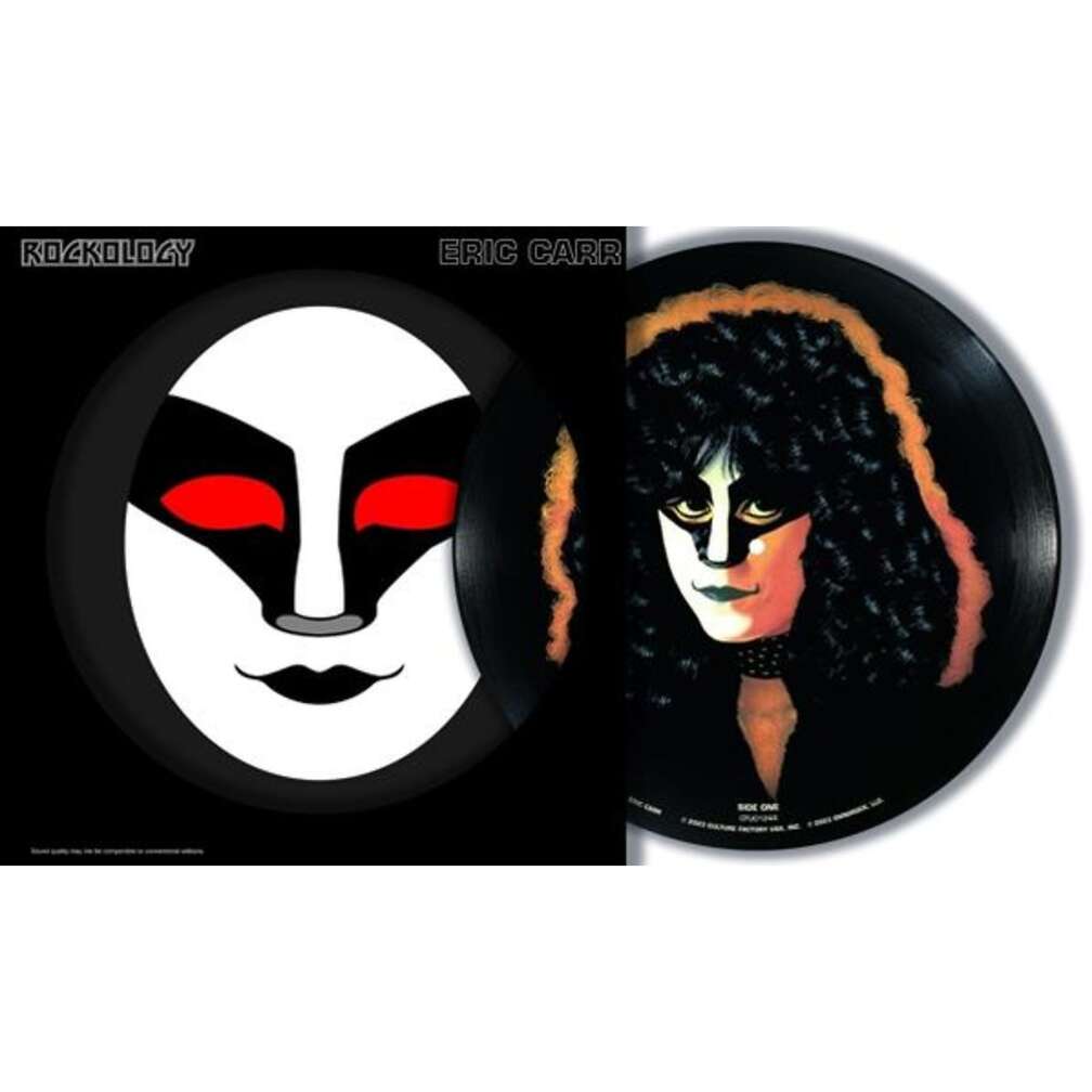 Eric Carr und die Picture Disc zu Rockology