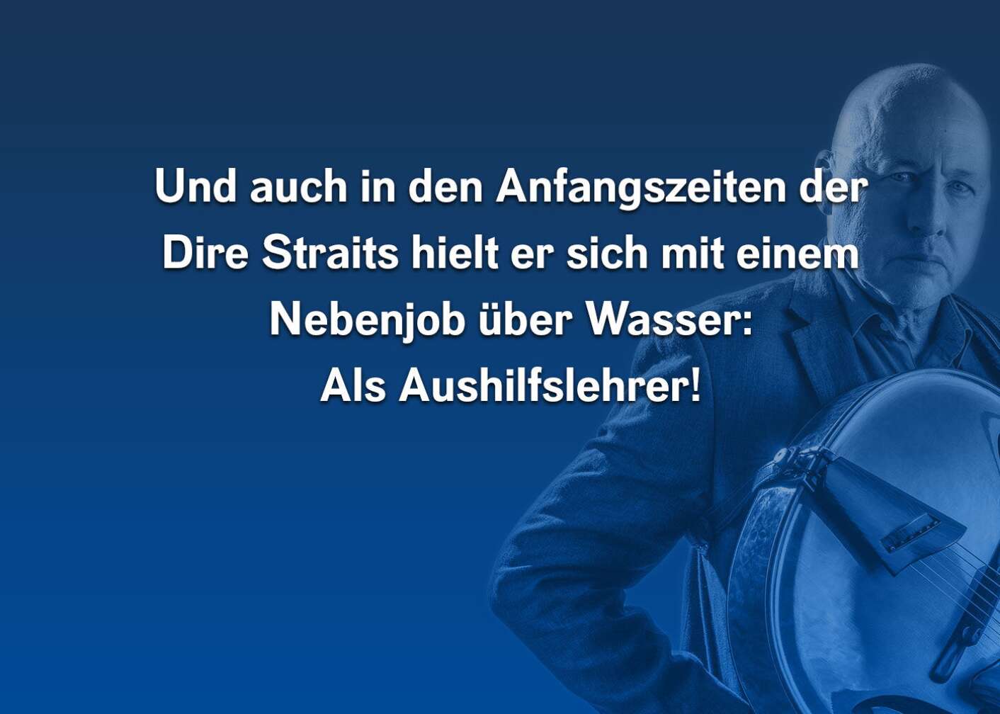 Fun Facts über Mark Knopfler