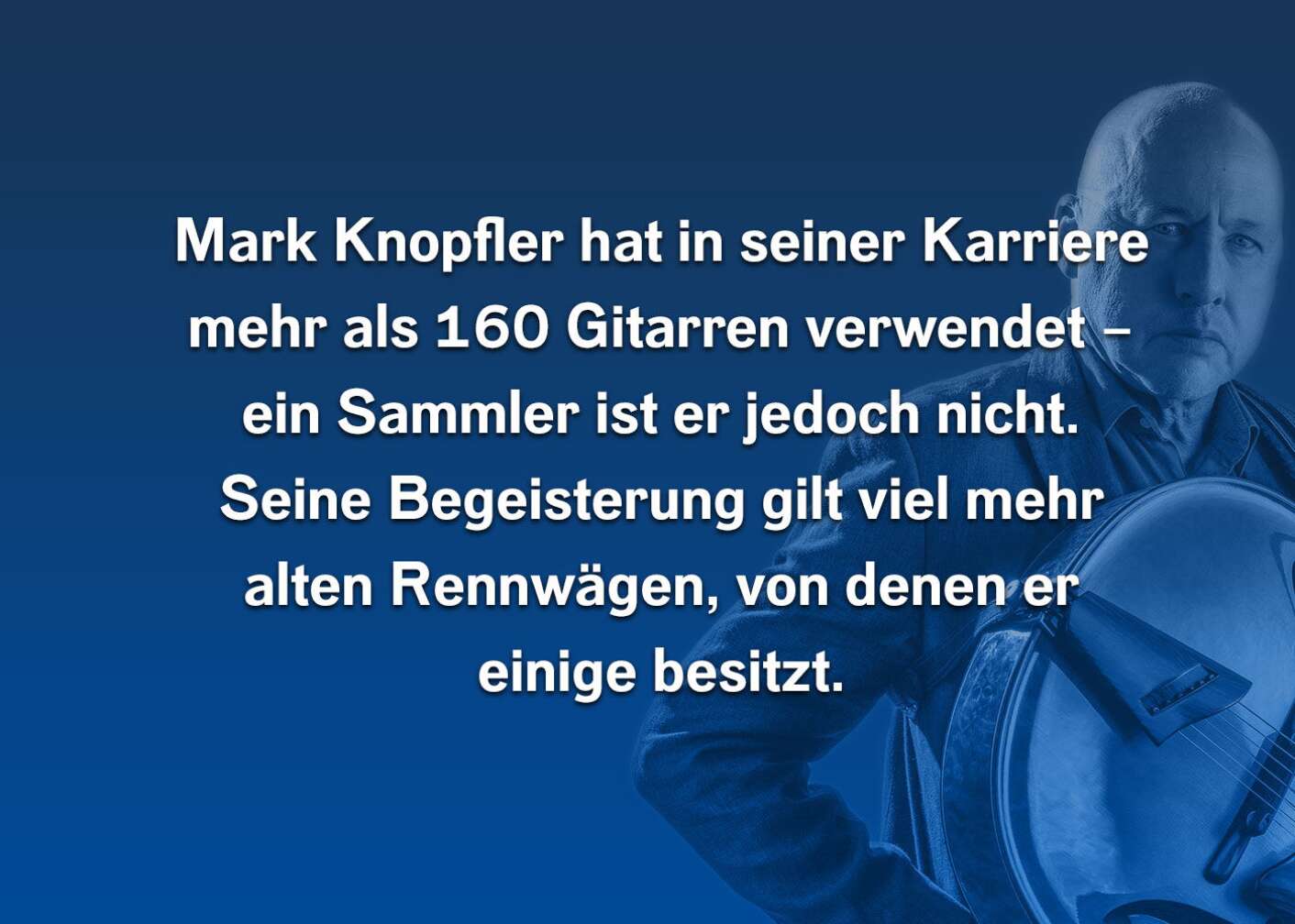 Fun Facts über Mark Knopfler