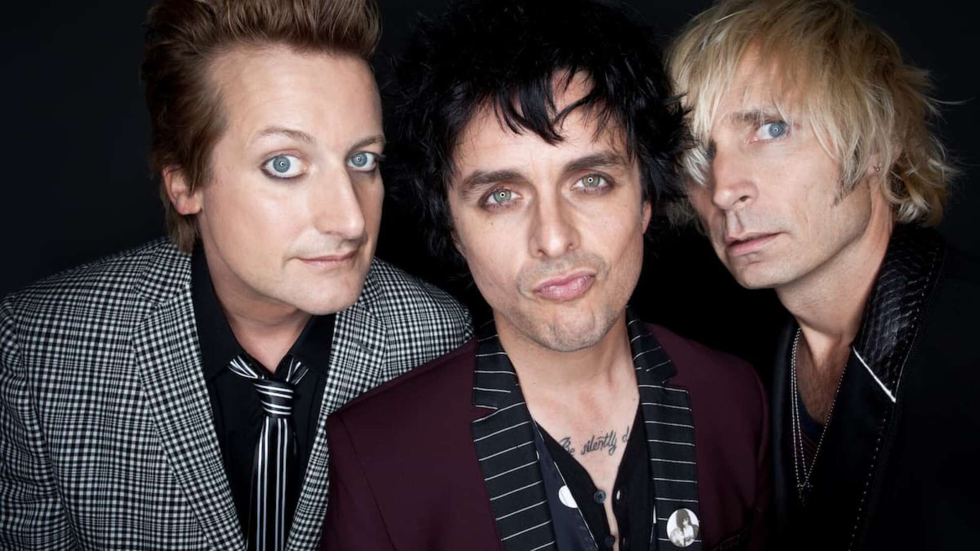 Gruppenfoto der Band Green Day