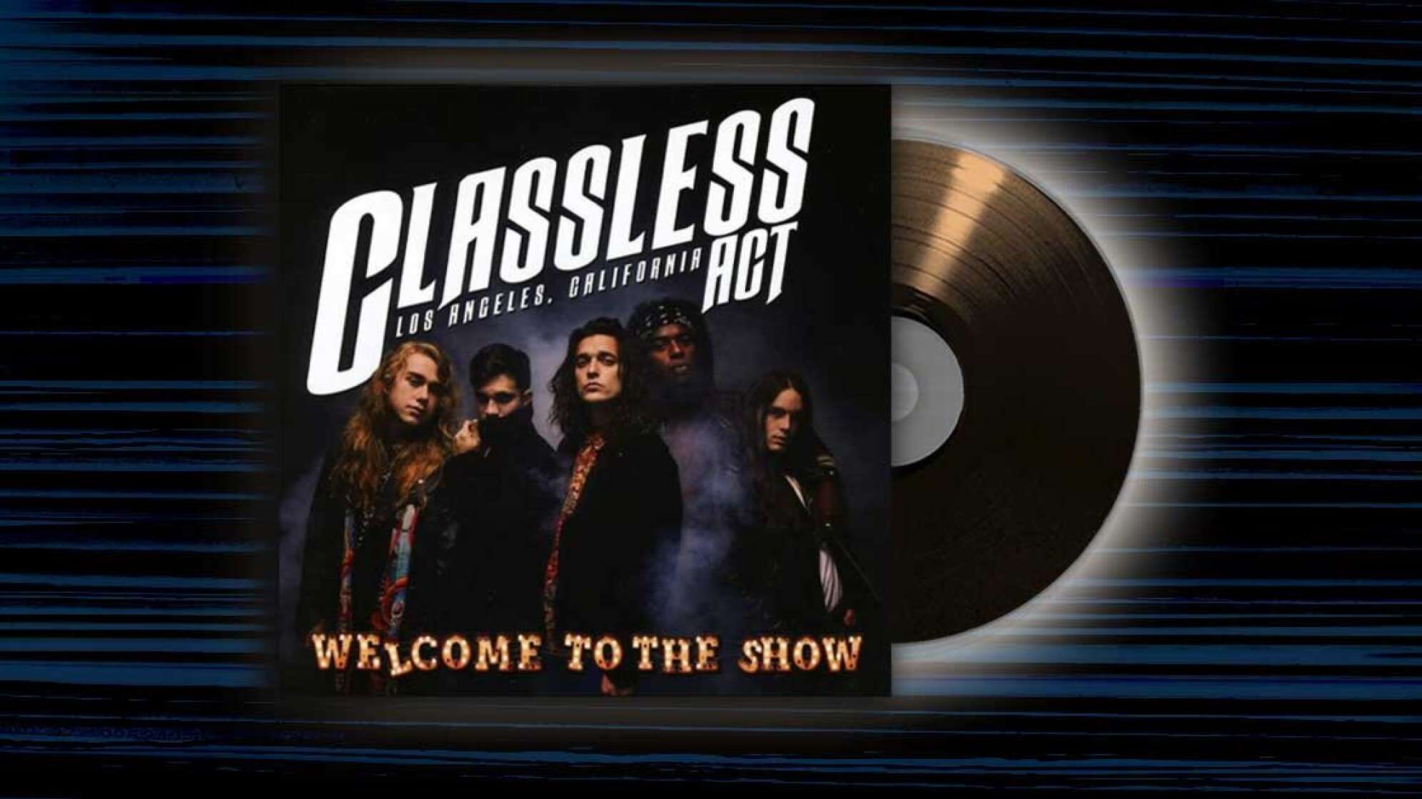 Album-Cover: Classless Act - Welcome to the Show
