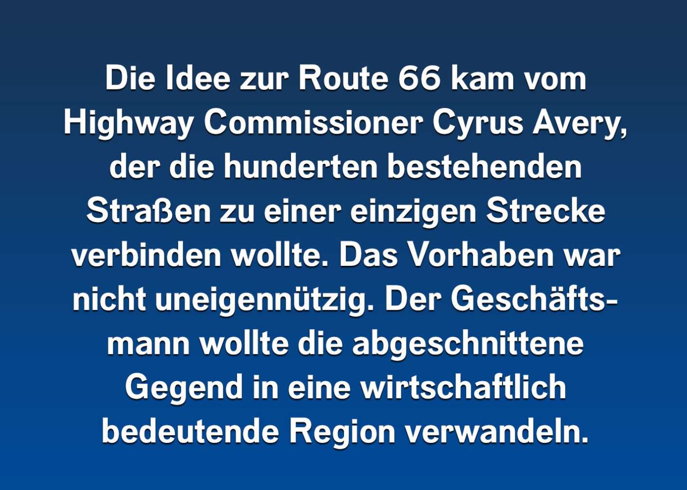 10 Fakten über die Route 66