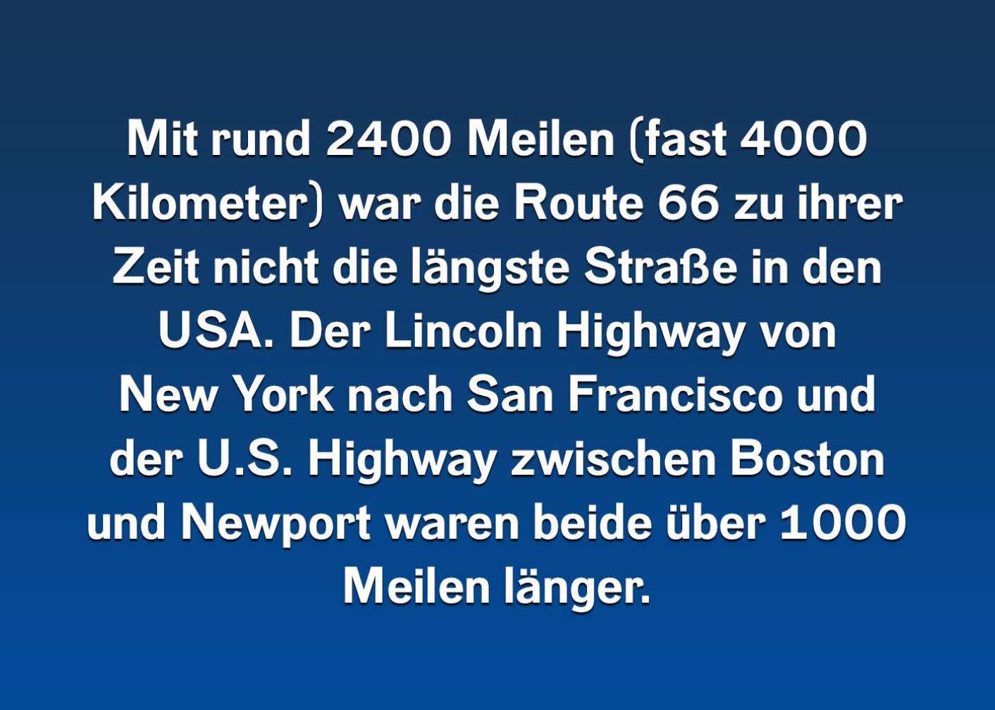 10 Fakten über die Route 66