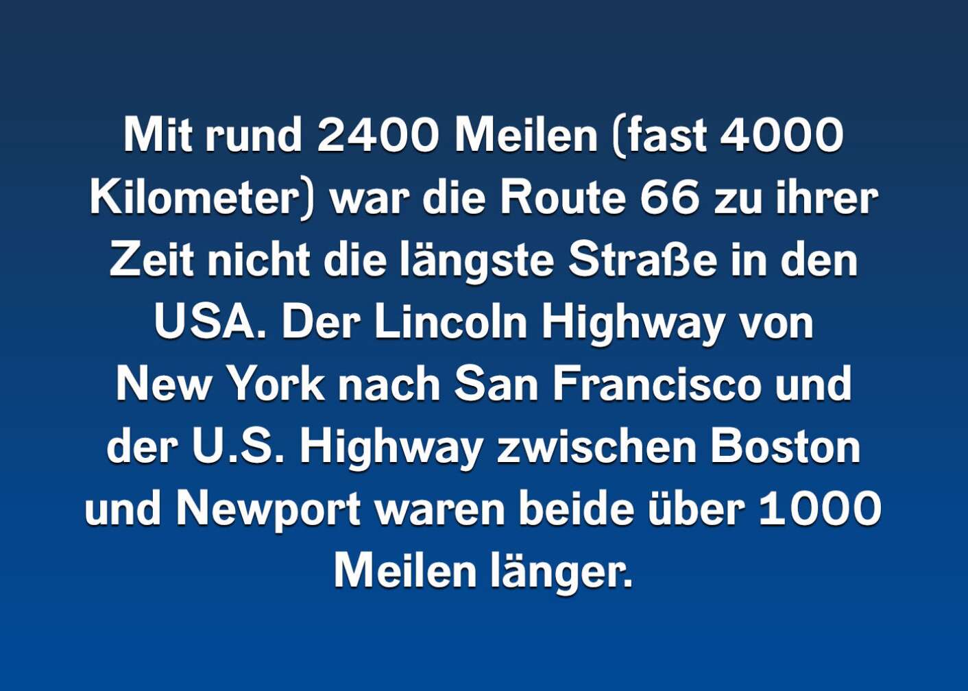 10 Fakten über die Route 66