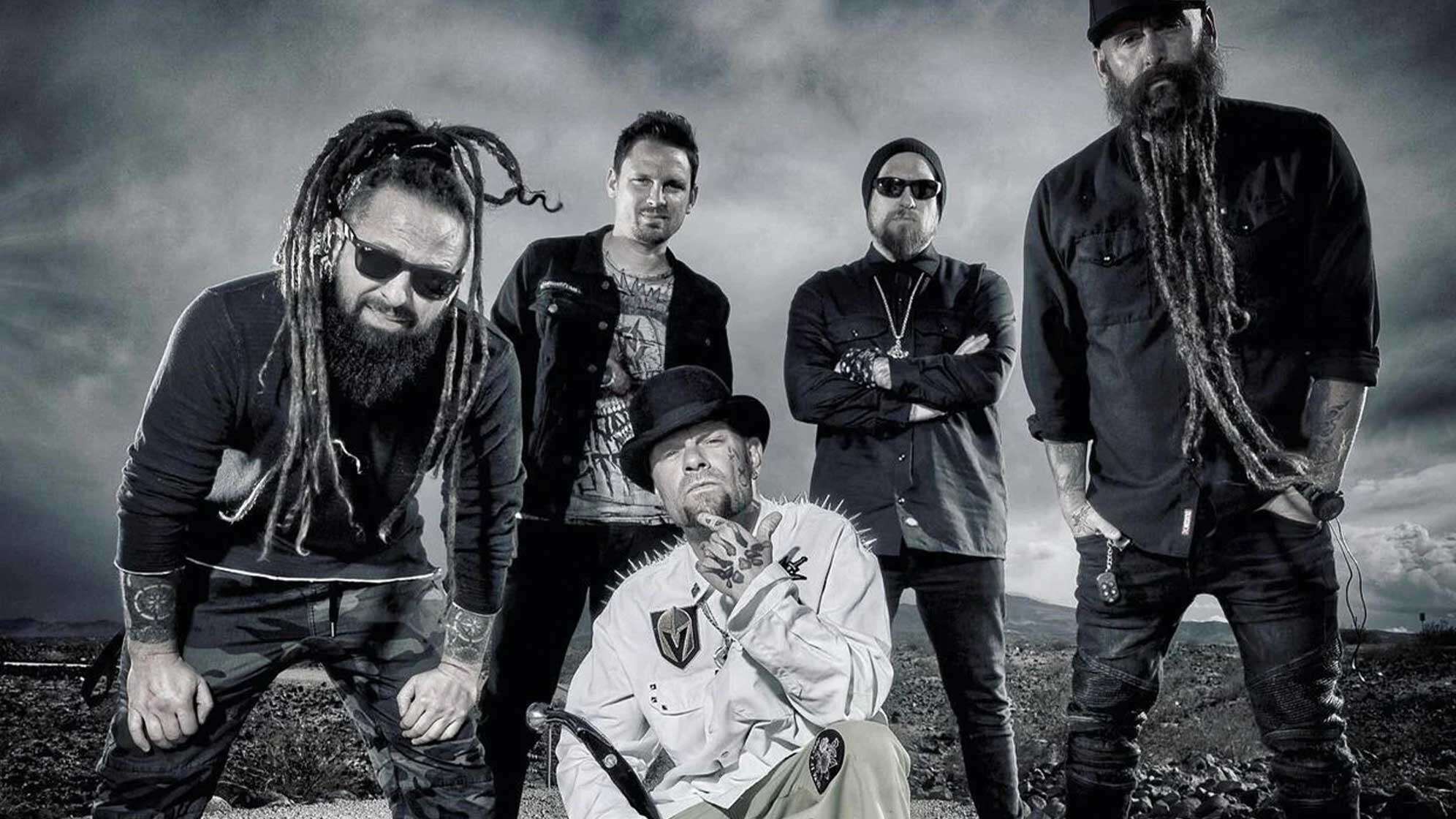 Gruppenfoto der Band Five Finger Death Punch