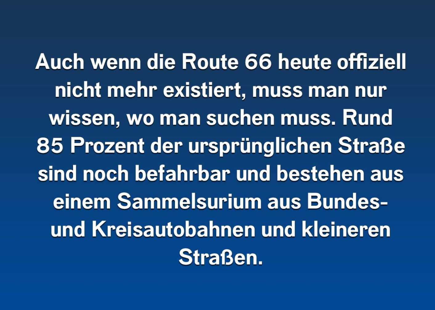 10 Fakten über die Route 66