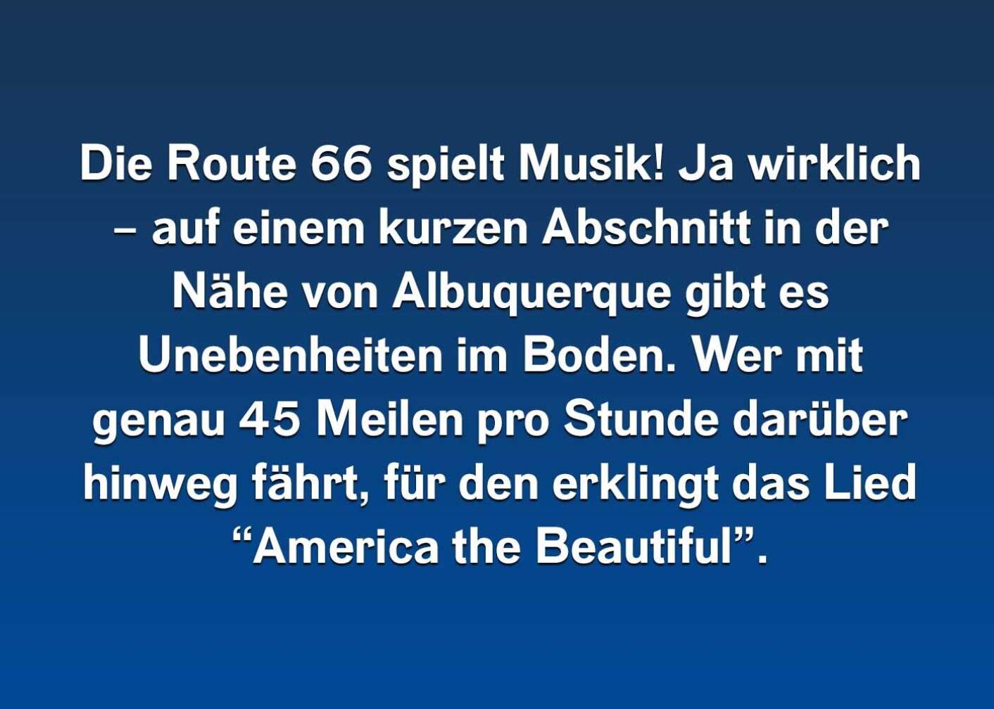 10 Fakten über die Route 66
