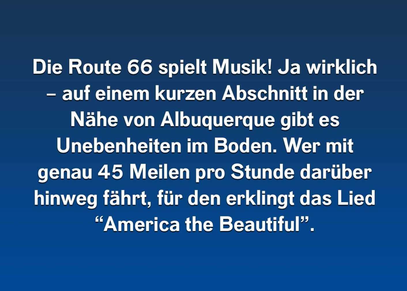 10 Fakten über die Route 66