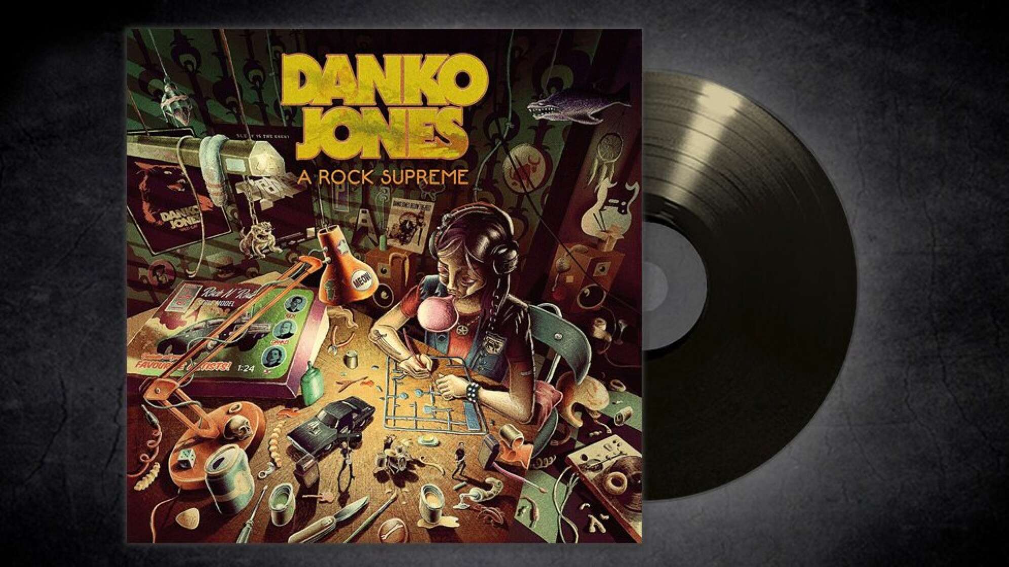 Album-Cover: Danko Jones - A Rock Supreme
