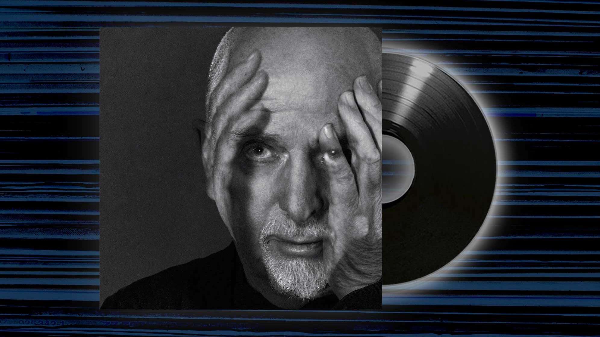 Das Albumcover von Peter Gabriel zu i/o