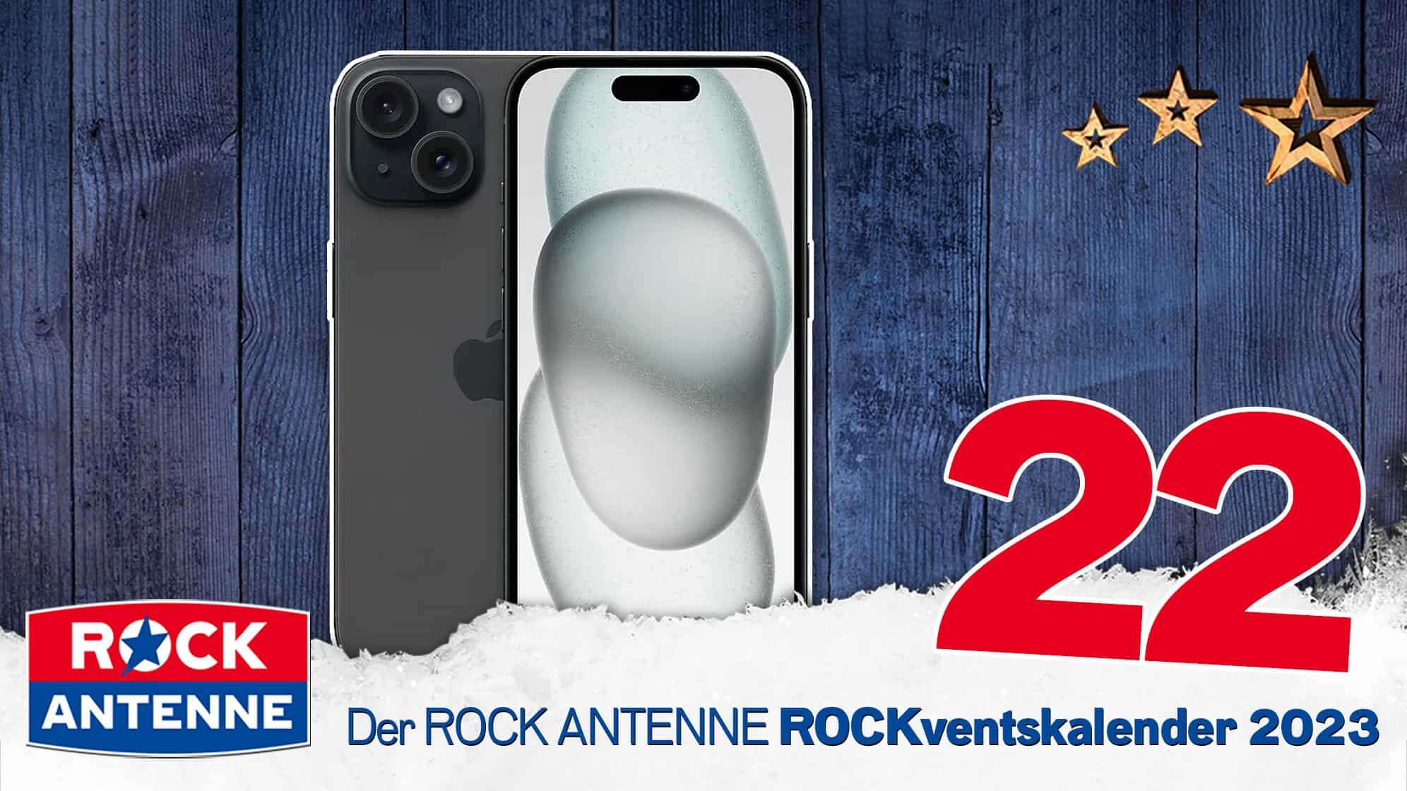 ROCK ANTENNE ROCKventskalender Türchen 23: iPhone 15