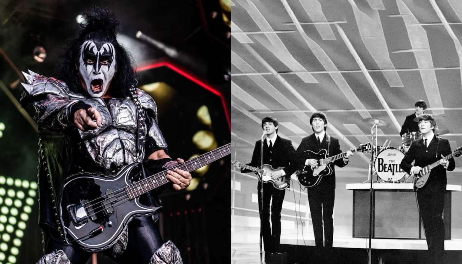 Gene Simmons und die Beatles