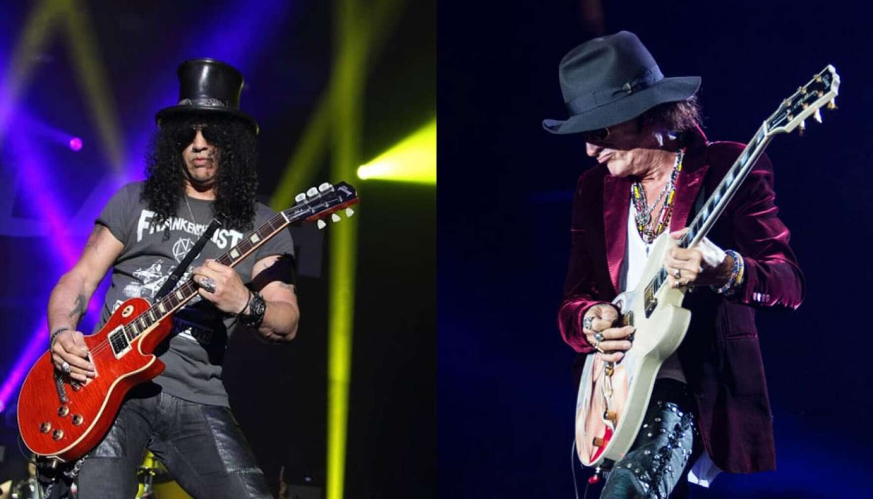 Slash und Joe Perry